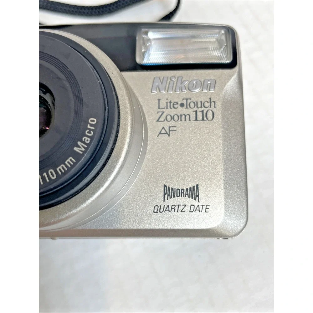 Nikon Lite-Touch Zoom 110 AF 35mm Point & Shoot TESTED & WORKS/NEW BATTERY &Case